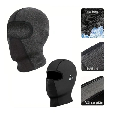 Khẩu trang trùm đầu chống nắng UV, thoáng khí, khô nhanh - Giá chỉ 55.999đ