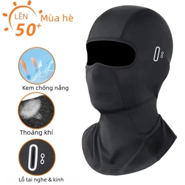 Khẩu trang trùm đầu chống nắng UV, thoáng khí, khô nhanh - Giá chỉ 55.999đ