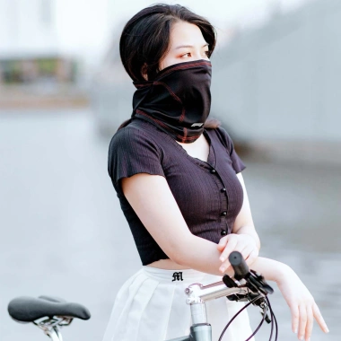 Khẩu trang trùm đầu SWAT F1 vải siêu co dãn, thông thoáng, chống nắng, chống gió, logo phản quang - 49.400 VND 8