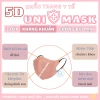Khẩu Trang UNICARE 5D Unimask 100 cái - Kháng khuẩn vượt trội, chuẩn y tế, ngăn bụi mịn UV, giá 25.500 VND 3