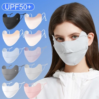 Khẩu trang UV chống bụi, sương mù, thoáng khí, điều chỉnh cho nam nữ - 95.151₫