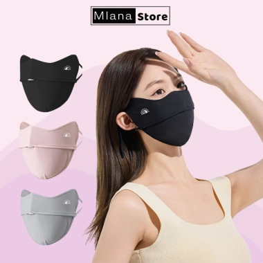 Khẩu trang UV MLANA lụa băng cao cấp, chống nắng, thoáng khí – Giá 65.000₫