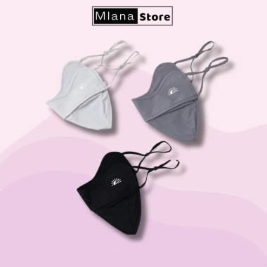 Khẩu trang UV MLANA lụa băng cao cấp, chống nắng, thoáng khí – Giá 65.000₫