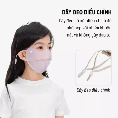 Khẩu trang UV Unicare trẻ em Proof Mask Kid chống nắng vải băng mát lạnh cho trẻ 4-12 tuổi giá 64.900 VND 4