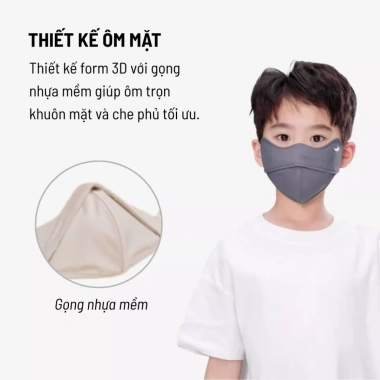 Khẩu trang UV Unicare trẻ em Proof Mask Kid chống nắng vải băng mát lạnh cho trẻ 4-12 tuổi giá 64.900 VND 5