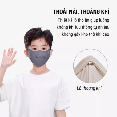 Khẩu trang UV Unicare trẻ em Proof Mask Kid chống nắng vải băng mát lạnh cho trẻ 4-12 tuổi giá 64.900 VND 6