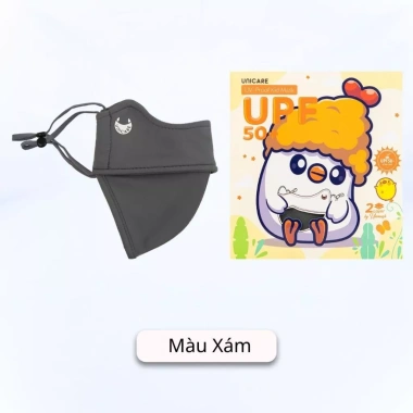 Khẩu trang UV Unicare trẻ em Proof Mask Kid chống nắng vải băng mát lạnh cho trẻ 4-12 tuổi giá 64.900 VND 10