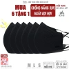 Khẩu trang vải 3 lớp Azumikichi BZ7 – Chống nắng UV, màu đen, chống mũi, giặt lại 10