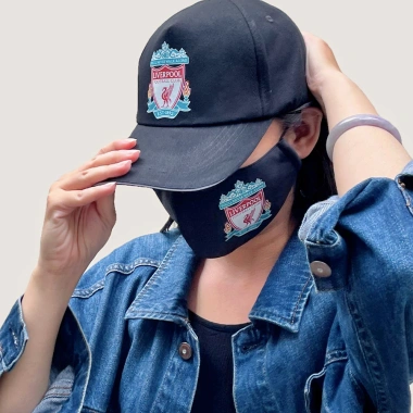 Khẩu Trang Vải 3 Lớp CLB Bóng Đá - Giặt 100 lần, chống UV, lọc vi khuẩn