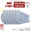 Khẩu trang vải 3 lớp Ngọc Mint BZ6 không nẹp mũi, chống UV & bụi mịn, bảo vệ da dưới nắng 10