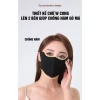 Khẩu trang vải 3D xốp UPF50+ chống UV, chống nắng, thời trang thoáng khí - 33k 2