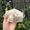 Khẩu trang vải cho bé 1-4 tuổi, dây đeo điều chỉnh, họa tiết đa dạng - 49.000đ 7