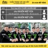 Khẩu trang vải chống bụi mịn 3 lớp cho người đi xe máy Nẹp mũi đen Azumikichi B1 3
