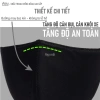 Khẩu trang vải chống bụi mịn 3 lớp cho người đi xe máy Nẹp mũi đen Azumikichi B1 4