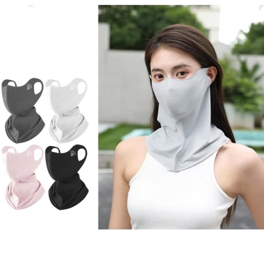 Khẩu trang vải chống nắng che cổ che mặt thoáng khí, chống UV hiệu quả - chỉ 13.900 VND