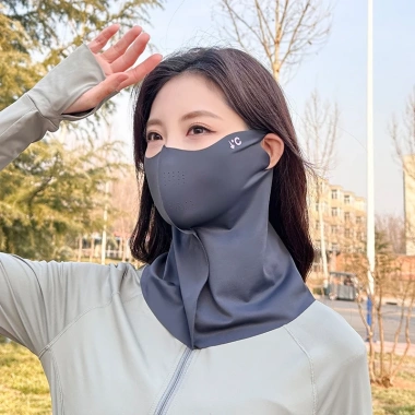 Khẩu trang vải chống nắng che cổ che mặt thoáng khí, chống UV hiệu quả - chỉ 13.900 VND