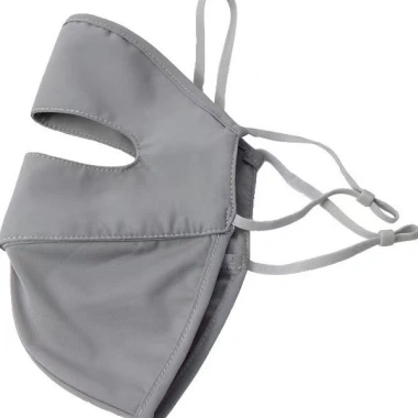 Khẩu Trang Vải Chống Nắng Toàn Mặt, Siêu Thoáng Khí, Ngăn Tia UV, Bảo Vệ Da - Giá 25.900đ