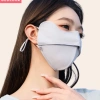 Khẩu Trang Vải Đổi Màu Khi Gặp UV Nửa Mặt Chống Nắng GUDLOOK Thun Lạnh - 78k 7
