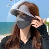 Khẩu trang vải full face UPF50+ chống UV, thoáng khí, bảo vệ toàn mặt - 51.500 3