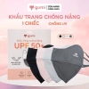 Khẩu trang vải Gumi UPF 50+ chống nắng, nylon spandex, giá chỉ 53.000₫