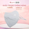 Khẩu trang vải Gumi UPF 50+ chống nắng, nylon spandex, giá chỉ 53.000₫ 7