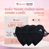 Khẩu trang vải Gumi UPF 50+ chống nắng, nylon spandex, giá chỉ 53.000₫ 10