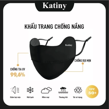 Khẩu trang vải Hằng Du Mục chống tia UV, chống nắng, nam nữ chính hãng 28.418đ 7
