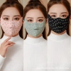 Khẩu Trang Vải Họa Tiết Siêu Mềm Mịn Chống Nắng Chống Bụi Mịn Giá 27.000₫ 2