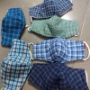 Khẩu trang vải KẺ 3 lớp nam nữ chống nắng, chống khói bụi - 10 chiếc 15.000 VND 4