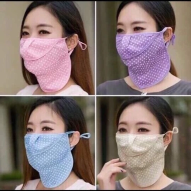 Khẩu trang vải kín cổ Wakasugi - Chống bụi, tia UV, hở mũi nhật, chỉ 55.000 VND 6