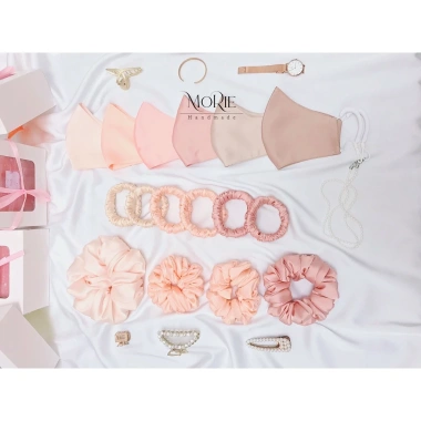 Khẩu Trang Vải Lụa Mulberry 3 Lớp - Chống Lão Hoá, Dưỡng Da, Chống Nắng, 20 Màu - 129.000 VND 6