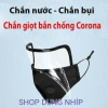 Khẩu trang vải nano chống nước kháng khuẩn, kính che mặt rời van thở, ngăn bụi mịn, giọt bắn, giá 22.000đ 4