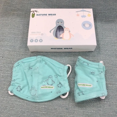 Khẩu trang vải Nature Wear bé sơ sinh cao cấp - 2 chiếc kháng khuẩn, mềm mịn, đẹp, 49.000₫ 5 Khẩu trang vải Nature Wear bé sơ sinh cao cấp - 2 chiếc kháng khuẩn, mềm mịn, đẹp, 49.000₫ 5