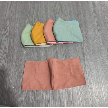 Khẩu trang vải nhung 3 lớp chống nắng, che tai, thoải mái - Giá 21.200 VND