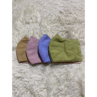 Khẩu trang vải nhung 3 lớp chống nắng, che tai, thoải mái - Giá 21.200 VND