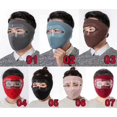 Khẩu trang vải Ninja nỉ có kính chắn gió lạnh mùa đông, chống bụi bặm, giá 29.000đ