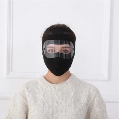 Khẩu trang vải Ninja nỉ có kính chắn gió lạnh mùa đông, chống bụi bặm, giá 29.000đ