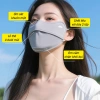 Khẩu trang vải SINGMIN UPF 50+ mát lạnh, co giãn, chặn UV 99% và bụi mịn - giá 109.000₫ 2