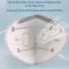 Khẩu trang vải tĩnh điện Ams 9.541/9.541V/9.501/9.501V, chống bụi PM2.5, van lọc khí, siêu mịn - 13.000₫ 4