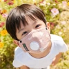 Khẩu trang vải trẻ em van thở, kính bảo hộ tháo rời, kháng khuẩn, thoáng khí, chống UV, ngừa muỗi 7