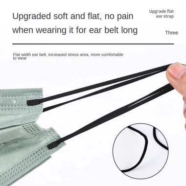 Khẩu trang y tế 3-4 lớp 50 cái - Quai đeo êm tai, mỏng nhẹ thoáng, chống nước, chống bụi mịn, giảm còn 57.000đ 7