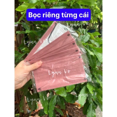 Khẩu trang y tế 3-4 lớp 50 cái - Quai đeo êm tai, mỏng nhẹ thoáng, chống nước, chống bụi mịn, giảm còn 57.000đ 10