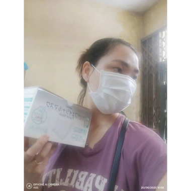 Khẩu trang y tế 3 lớp SARAYA Nhật Bản trắng 50 cái, thoáng khí, chống bụi, giá 61.750₫