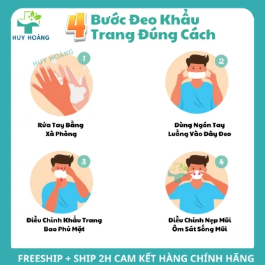 Khẩu trang y tế Famapro 4 lớp kháng khuẩn, lọc bụi, chống nắng - 50 cái 30.000đ 6 Khẩu trang y tế Famapro 4 lớp kháng khuẩn, lọc bụi, chống nắng - 50 cái 30.000đ 6