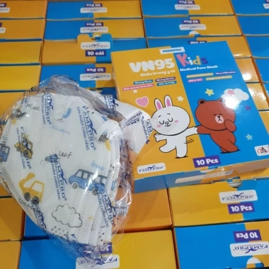 Khẩu Trang Y Tế VN95 Kids FAMAPRO Nam Anh cho Bé - Giá 15.000đ Chị Vịt Shop