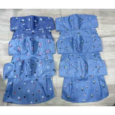 Khẩu trang yếm cổ che tai vải nhung chống nắng siêu tốt - Giá chỉ 32.500 VND