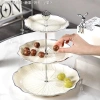 Khay 3 tầng lá sen mẫu mới - Đựng mứt trái cây, decor tiệc lễ Tết, giá 175.000₫ 4