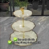 Khay 3 tầng lá sen mẫu mới - Đựng mứt trái cây, decor tiệc lễ Tết, giá 175.000₫ 6