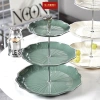 Khay 3 tầng lá sen mới, đựng mứt bánh kẹo hoa quả, decor Tiệc và Lễ Tết, sang trọng phòng khách, chỉ 60.000đ 10