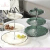 Khay 3 tầng lá sen mới - Đựng mứt, trái cây, bánh kẹo, hạt - Giá ưu đãi 169.000